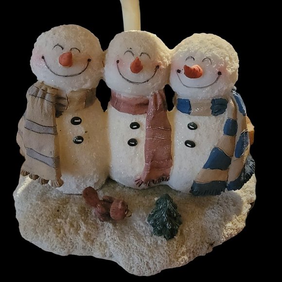 Crazy Mountain Resin Snowman night light with shade - Picture 2 of 5